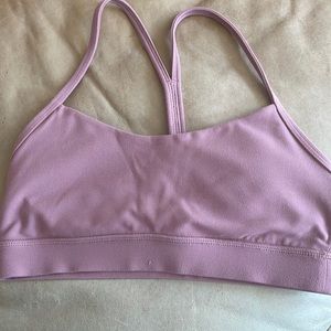 Lululemon Flow Y Bra Nulu Mauve/Pink